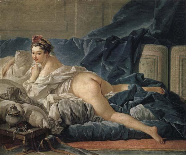 Francois Boucher The Brunette Odalisque china oil painting image